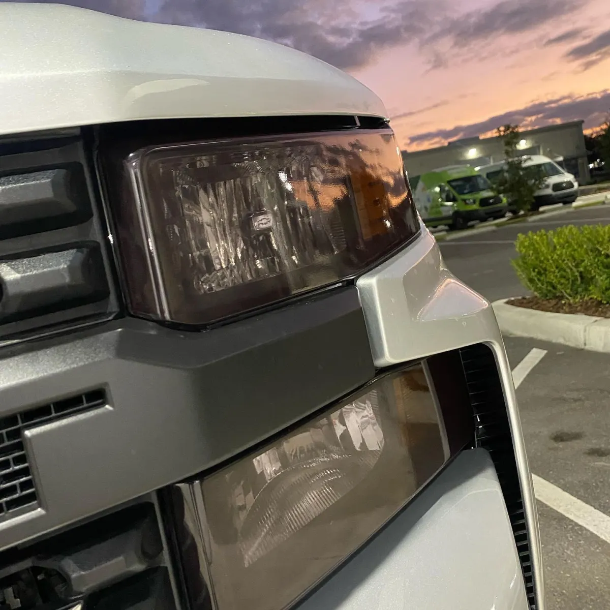 Headlight tinting